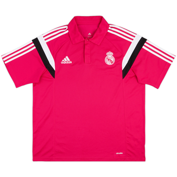 2014-15 Real Madrid adidas Polo Shirt - 9/10 - (XL)