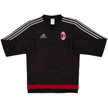 2015-16 AC Milan adidas Sweat Top - 9/10 - (XS)