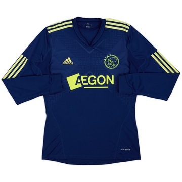 2010-11 Ajax Player Issue Away L/S Shirt - 8/10 - (M)