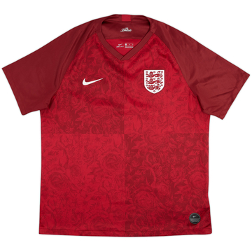 2019 England Lionesses Away Shirt - 10/10 - (Men's XL)