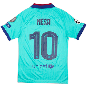 2019-20 Barcelona Third CL Shirt Messi #10 - 6/10 - (S)
