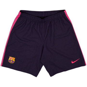2016-17 Barcelona Away Shorts - 8/10 - (L)