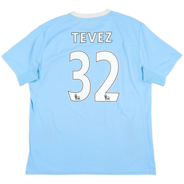 2009-10 Manchester City Home Shirt Tevez #32 - 5/10 - (L)