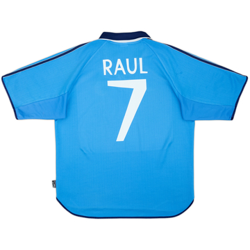 1999-00 Real Madrid Third Shirt Raul #7 - 6/10 - (L)