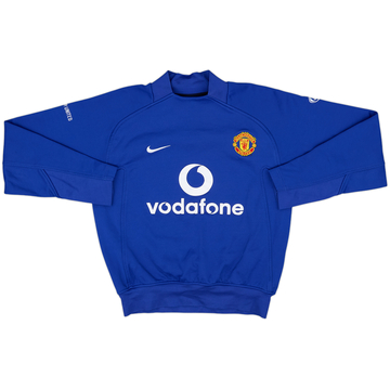 2005-06 Manchester United Nike Drill Top - 8/10 - (S)