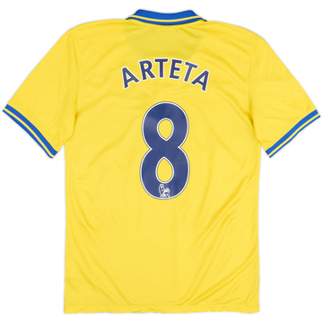 2013-14 Arsenal Away Shirt Arteta #8 - 7/10 - (S)