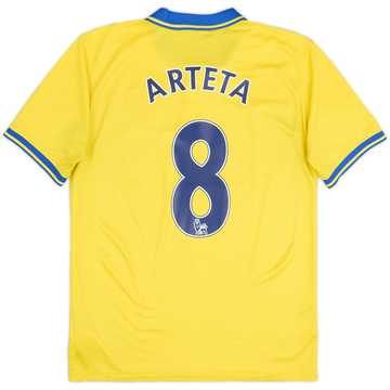 2013-14 Arsenal Away Shirt Arteta #8 - 6/10 - (M)