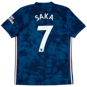 2020-21 Arsenal Third Shirt Saka #7 - 5/10 - (M)