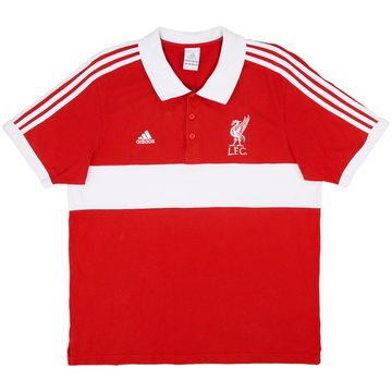 2008-09 Liverpool adidas Polo Shirt - 6/10 - (L)
