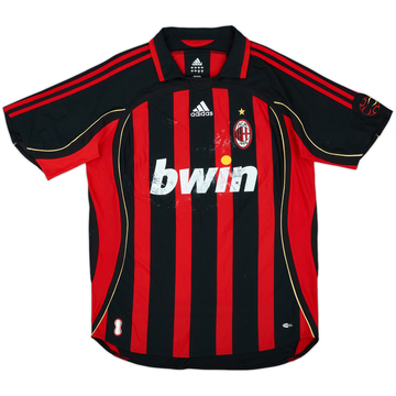 2006-07 AC Milan Home Shirt - 4/10 - (L)