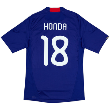 2010-12 Japan Home Shirt Honda #18 - 8/10 - (M)