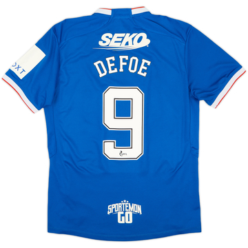 2022-23 Rangers Home Shirt Defoe #9 - 6/10 - (S)