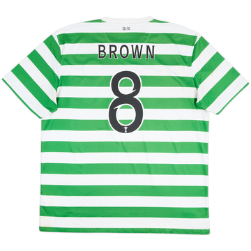 2012-13 Celtic '125th Anniversary' Home Shirt Brown #8 - 5/10 - (XL)
