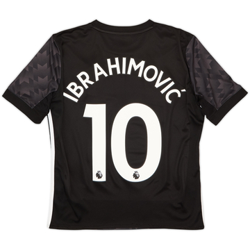 2017-18 Manchester United Away Shirt Ibrahimovic #10 - 6/10 - (L.Boys)