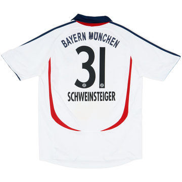 Camiseta de visitante del Bayern Munich 2006-07 Schweinsteiger #31 - 6/10 - (L)