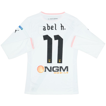 2013-14 Palermo Match Issue Third L/S Shirt Abel H #11
