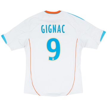 2012-13 Olympique Marseille Home Shirt Gignac #9 - 5/10 - (M)