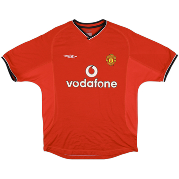2000-02 Manchester United Home Shirt - 5/10 - (L)