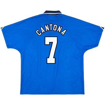 1996-98 Manchester United Third Shirt Cantona #7 - 8/10 - (XXL)