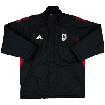 2001-02 Fulham adidas Padded Bench Coat - 7/10 - (M)