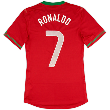 2012-13 Portugal Player Issue Home Shirt Ronaldo #7 (S)