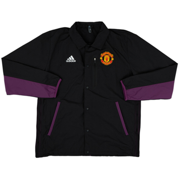 2021-22 Manchester United adidas Coach Jacket - 8/10 - (M)