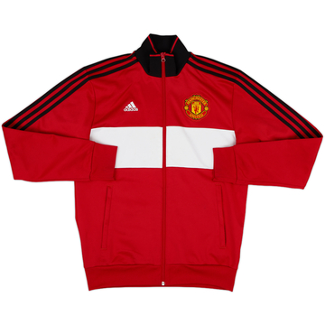 2020-21 Manchester United adidas 3-Stripe Track Jacket - 8/10 - (S)