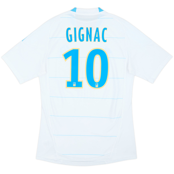 2010-11 Olympique Marseille Home Shirt Gignac #10 - 8/10 - (S)