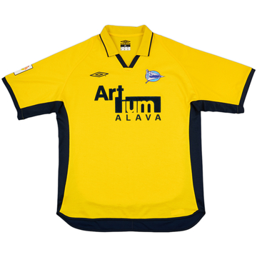 2002-03 Alaves Away Shirt - 7/10 - (XL)