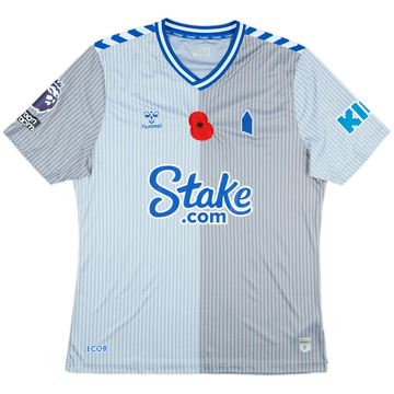 2023-24 Everton Match Issue Third Shirt Y.Chermiti #28