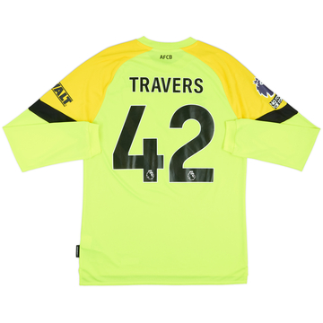 2023-24 Bournemouth Match Issue GK Shirt Travers #42