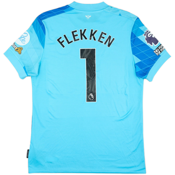 2024-25 Brentford Match Issue GK Shirt Flekken #1