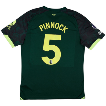 2024-25 Brentford Match Issue Third Shirt Pinnock #5