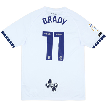 2024-25 Preston North End Match Issue Home Shirt Brady #11