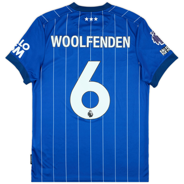 2024-25 Ipswich Match Issue Home Shirt Woolfenden #6
