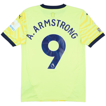 2024-25 Southampton Match Issue Away Shirt A. Armstrong #9