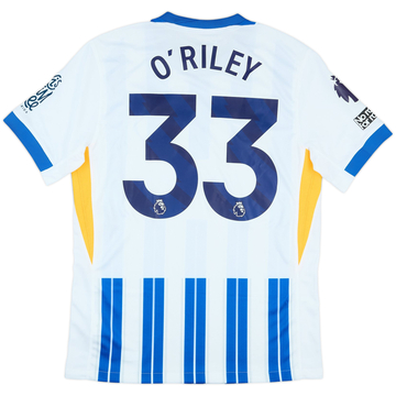 2024-25 Brighton Match Issue Home Shirt O'Riley #33