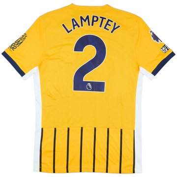 2024-25 Brighton Match Issue Away Shirt Lamptey #2