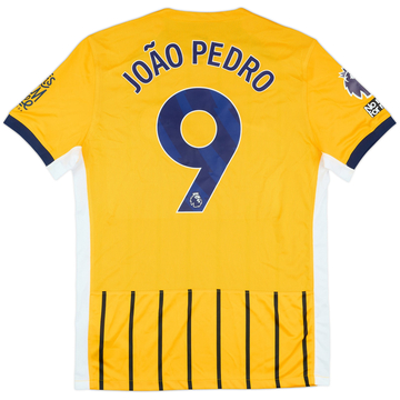 2024-25 Brighton Match Issue Away Shirt Joao Pedro #9