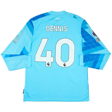 2024-25 Bournemouth Match Issue GK Shirt Dennis #40