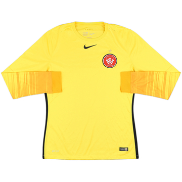 2015-16 Western Sydney Wanderers Authentic GK Shirt - 8/10 - (L)
