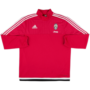 2015-16 Juventus adidas 1/4 Zip Drill Top - 8/10 - (L)