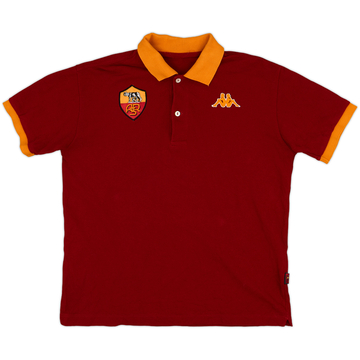 2012-13 Roma Kappa Polo Shirt - 8/10 - (L.Boys)