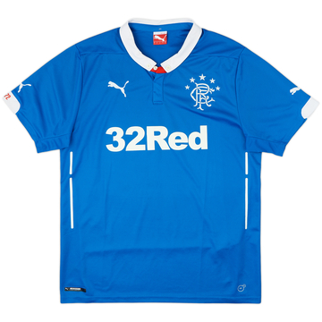 2014-15 Rangers Home Shirt - 10/10 - (L)