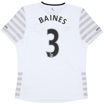 2015-16 Everton Away Shirt Baines #3 - 9/10 - (XL)