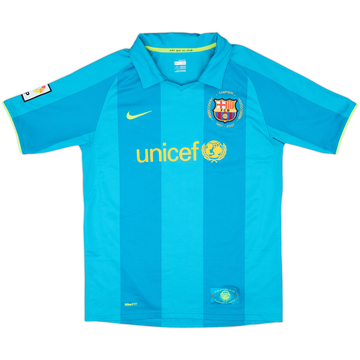 2007-09 Barcelona Away Shirt - 10/10 - (XL.Boys)