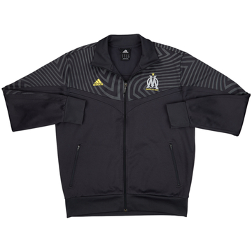 2009-10 Olympique Marseille adidas Track Jacket - 8/10 - (XL)