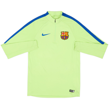 2017-18 Barcelona Nike 1/4 Zip Training Top - 5/10 - (S)