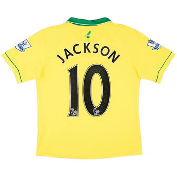 2012-13 Norwich Home Shirt Jackson #10 - 6/10 - (S)