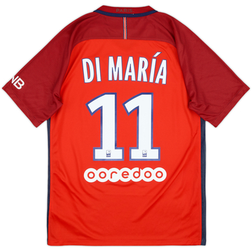 2016-17 Paris Saint-Germain Away Shirt Di Maria #11 - 9/10 - (S)
